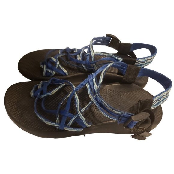 Chaco ZX3 Yampa Sandals Sand Dune Blue Womens Size 11 - Picture 3 of 5